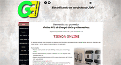 Desktop Screenshot of generador-electrico.com