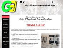 Tablet Screenshot of generador-electrico.com